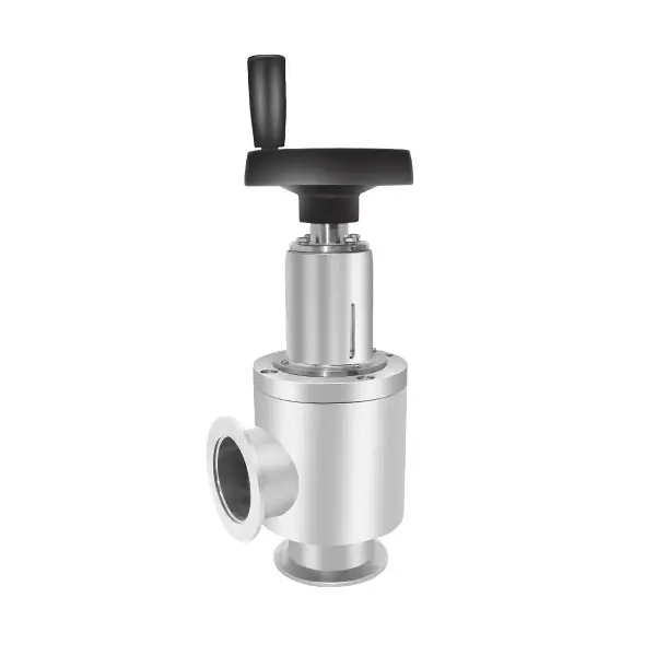 High vacuum flapper valve