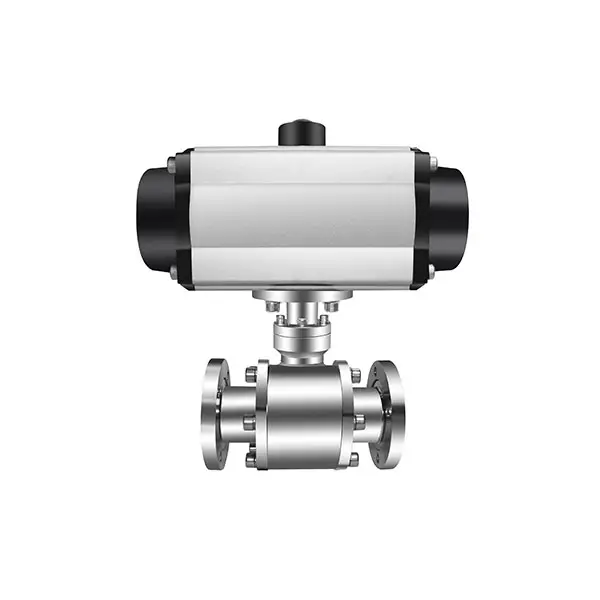 Pneumatic vacuum (pressure) ball valve